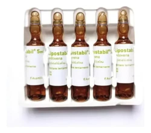 Lipostabil 50MG (5 Ampolas)