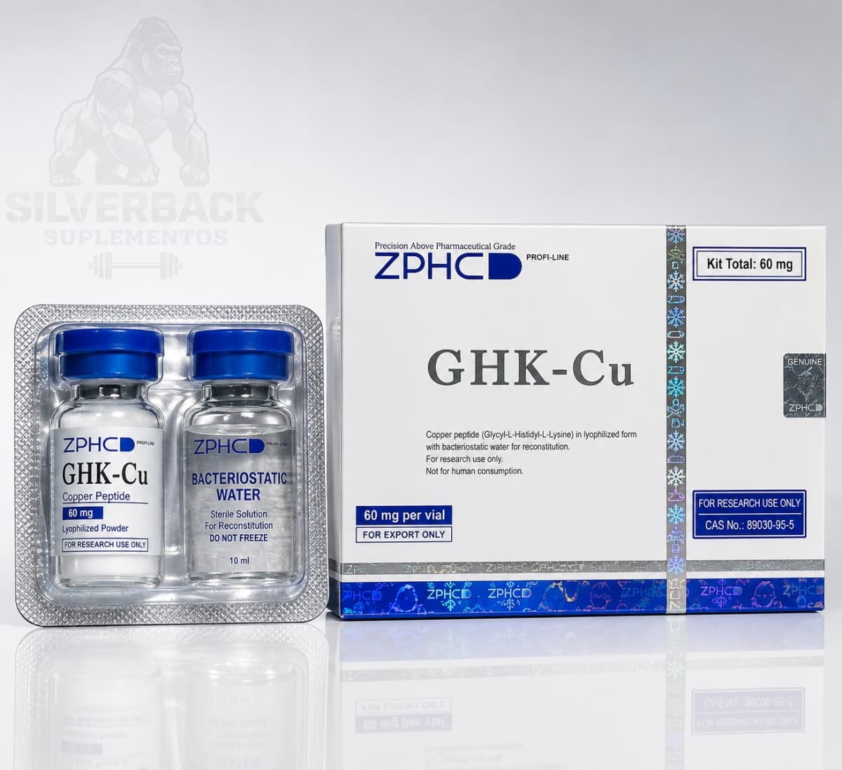 GHK-Cu liofilizado 60mg